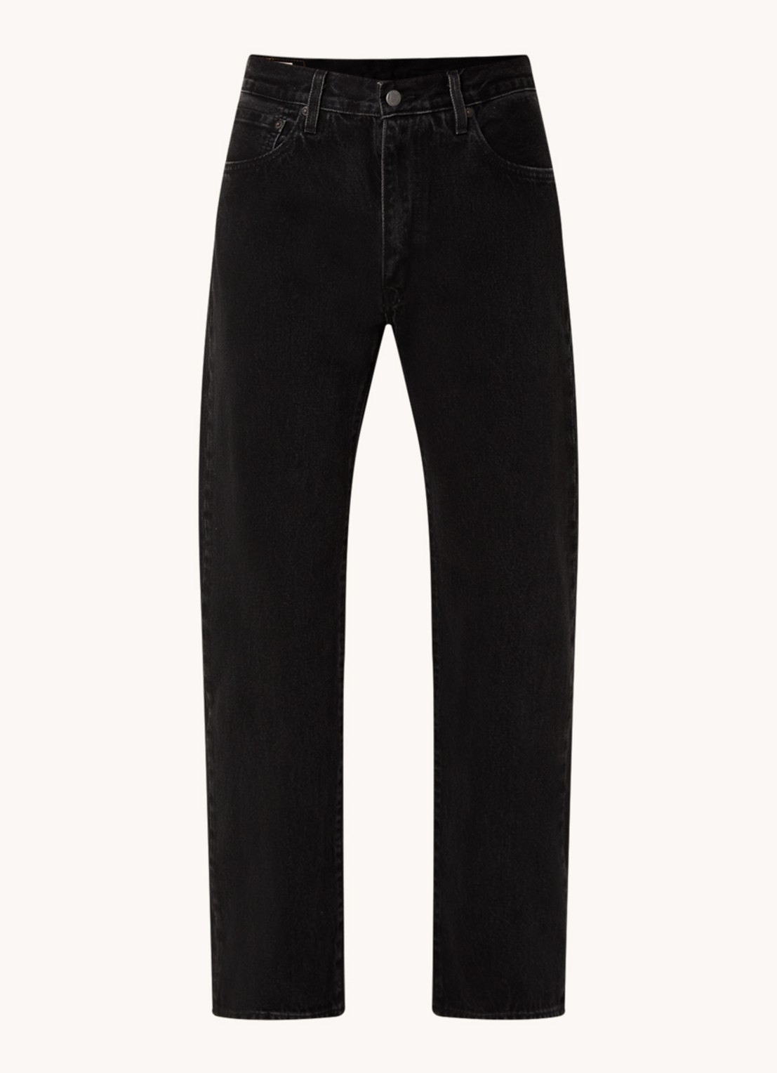 Levi's 555 straight leg jeans met gekleurde wassing - voorkant 4 zwart