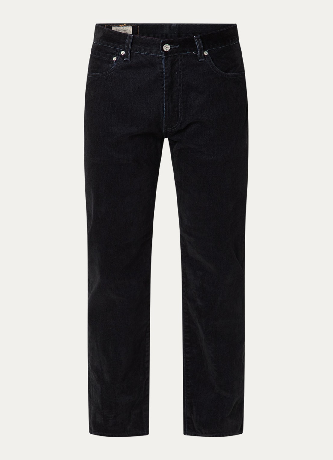 Levi's 555 straight leg jeans met gekleurde wassing - voorkant 3 indigo