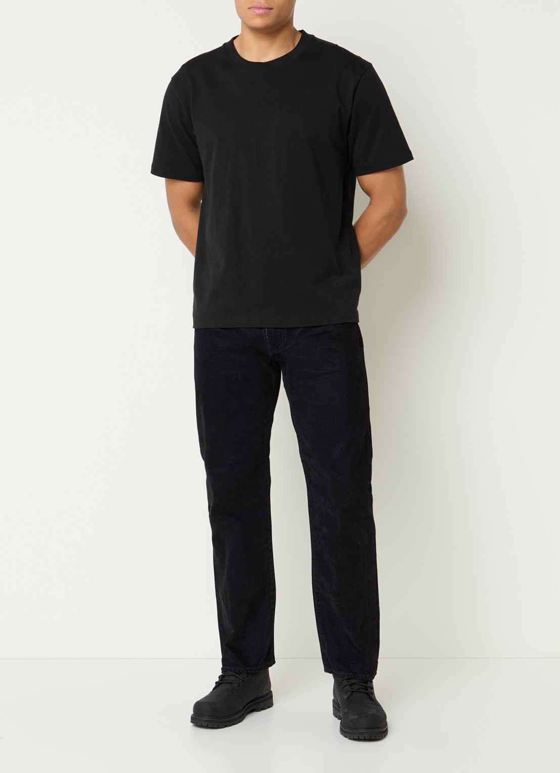 Levi's 555 straight leg jeans met gekleurde wassing - voorkant 4 indigo