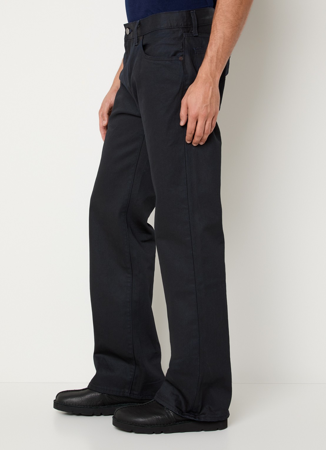 Levi's 567 loose fit jeans met donkere wassing - detail 4 indigo