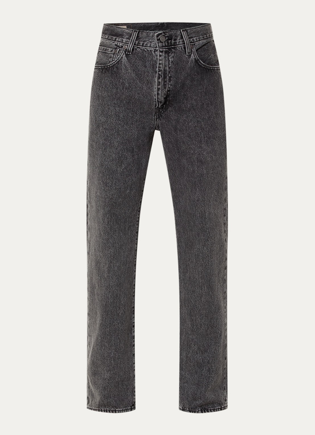 Levi's 567 loose fit jeans met gekleurde wassing - voorkant donkergrijs