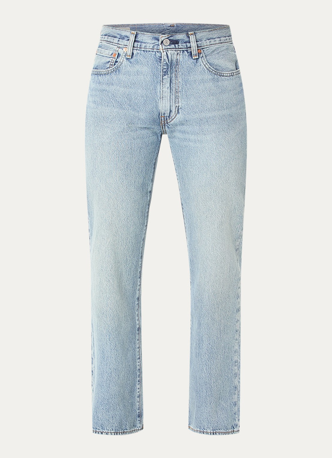 Levi's 567 straight leg jeans met medium wassing - voorkant indigo