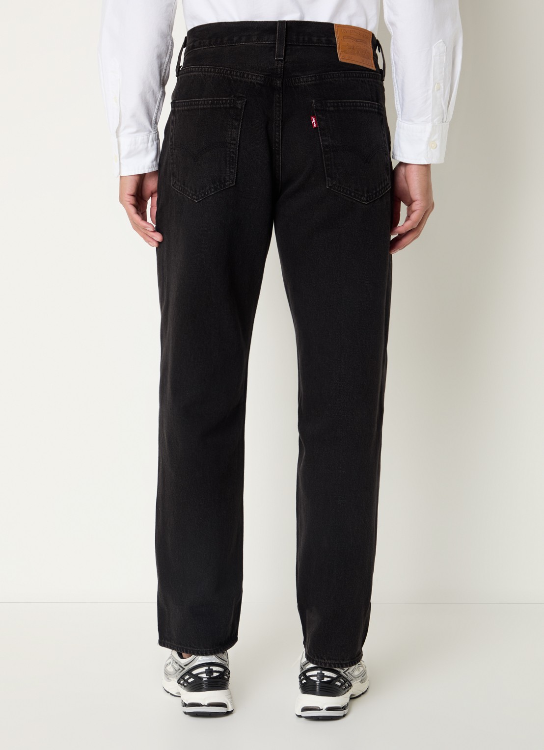 Levi's 568 loose fit jeans met gekleurde wassing - achterkant 5 zwart