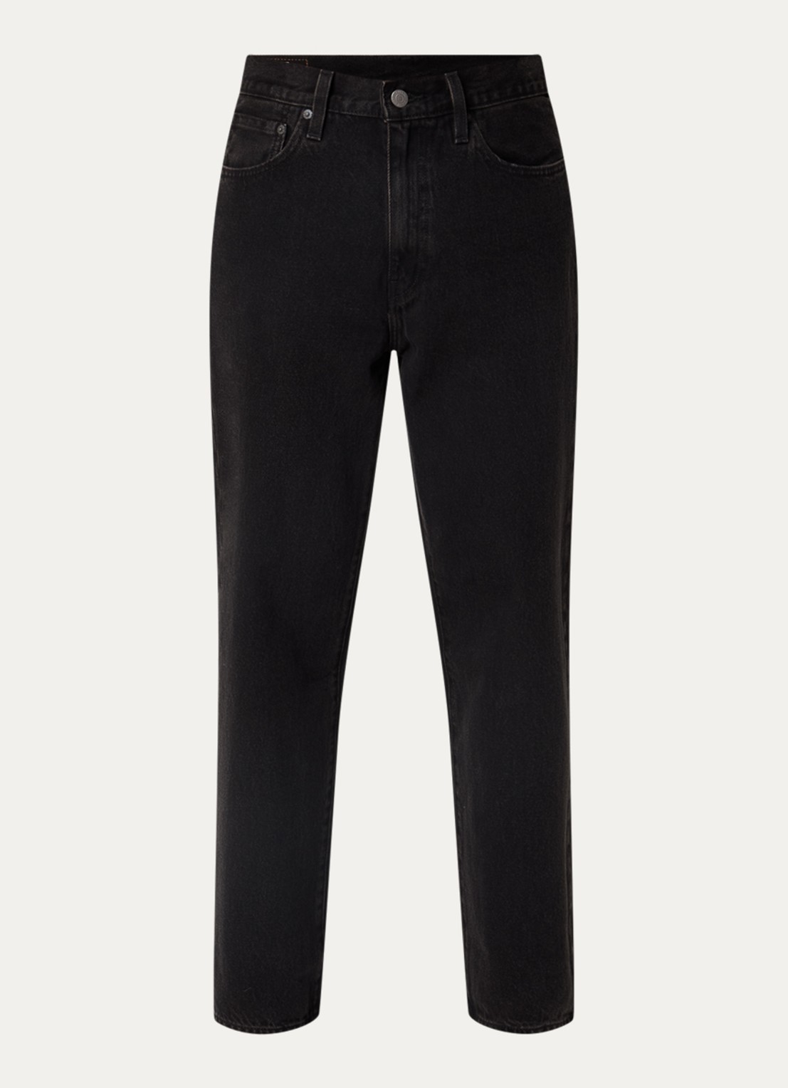 Levi's 568 loose fit jeans met gekleurde wassing - voorkant zwart