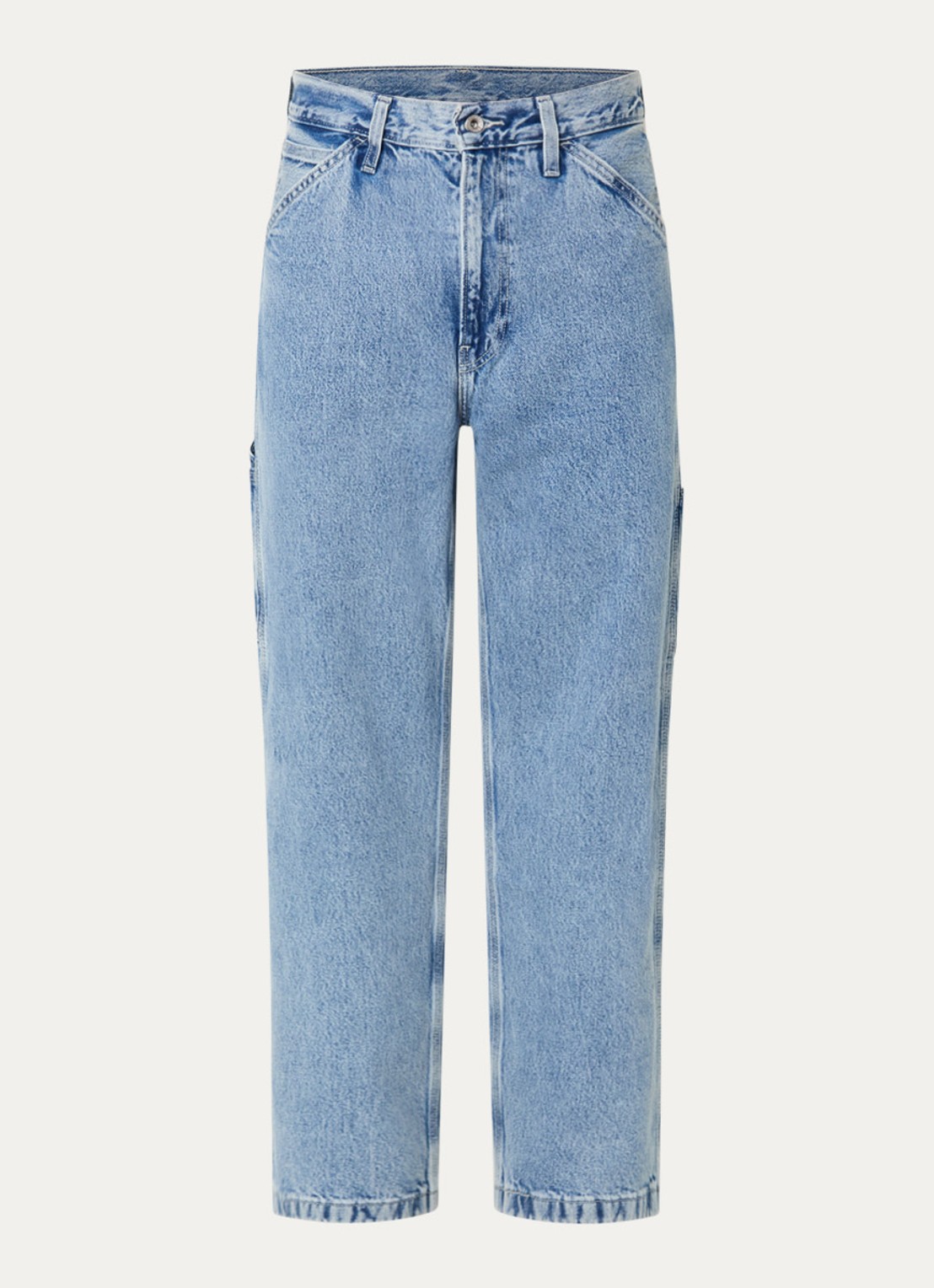 Levi's 568 Loose fit jeans met lichte wassing - voorkant 2 indigo