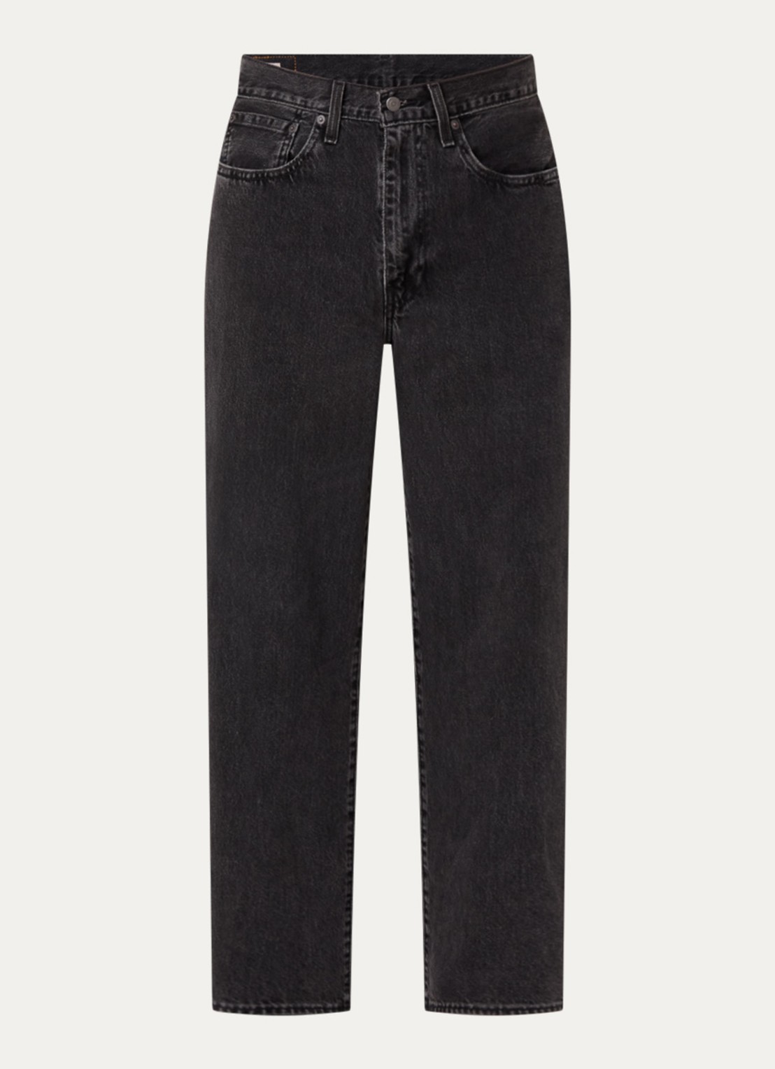 Levi's 578 straight fit jeans met gekleurde wassing  - voorkant 2 zwart