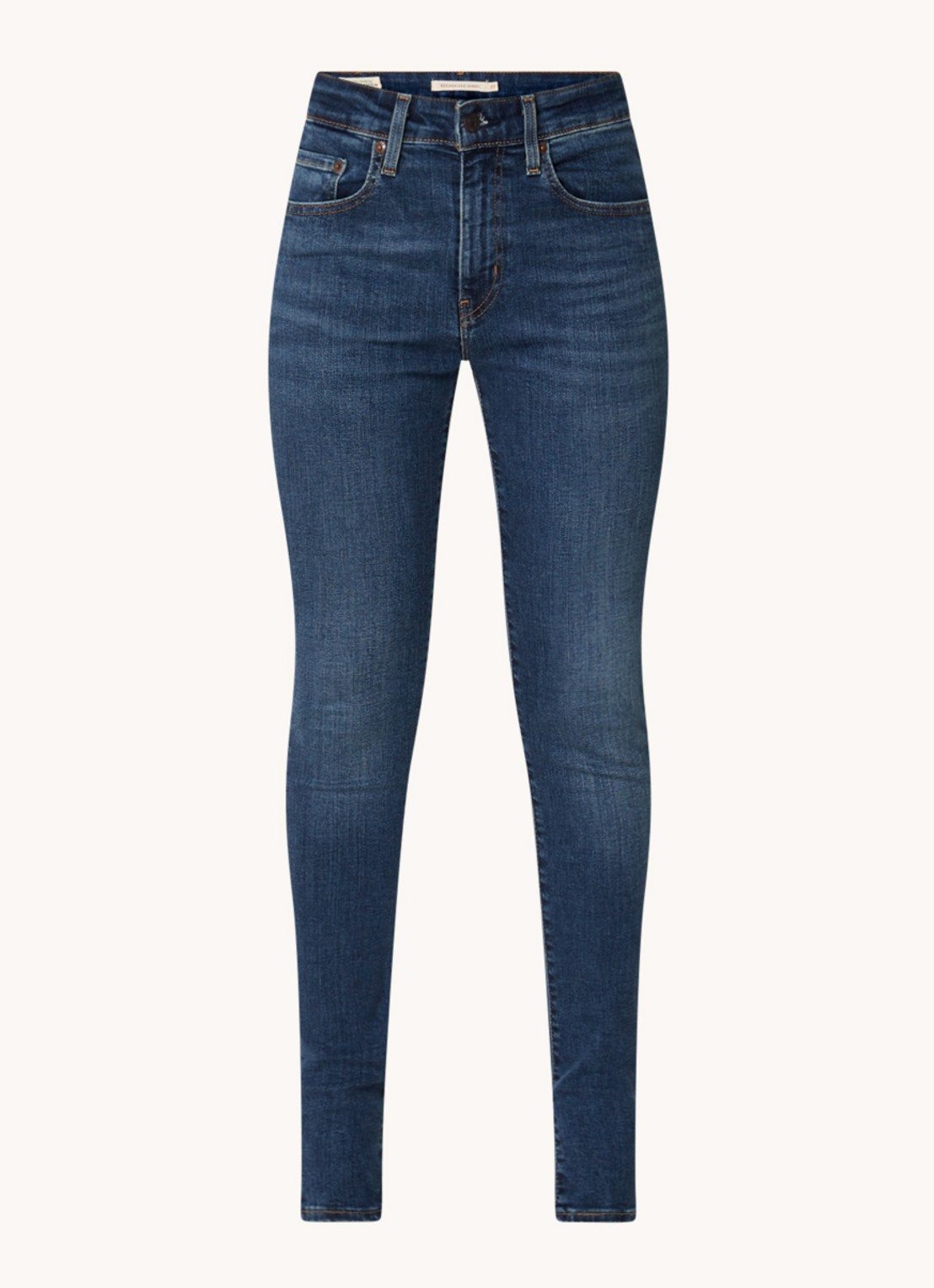 Levi's 721 HIGH RISE SKINNY BLUE WAVE - voorkant indigo