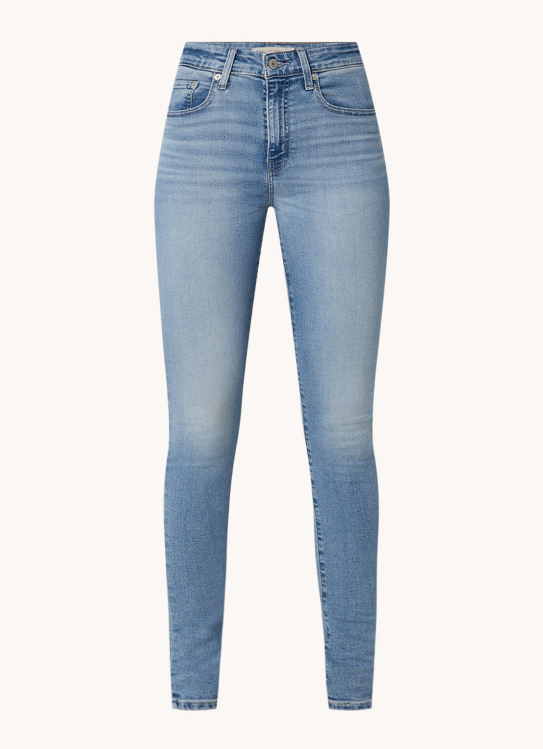 Levi's 721 HIGH RISE SKINNY BLUE WAVE - voorkant indigo
