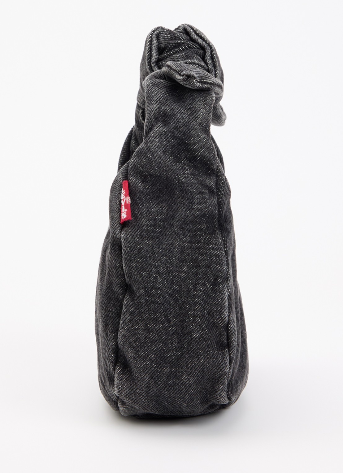 Levi's Baby Brooklyn handtas van denim - detail 3 zwart