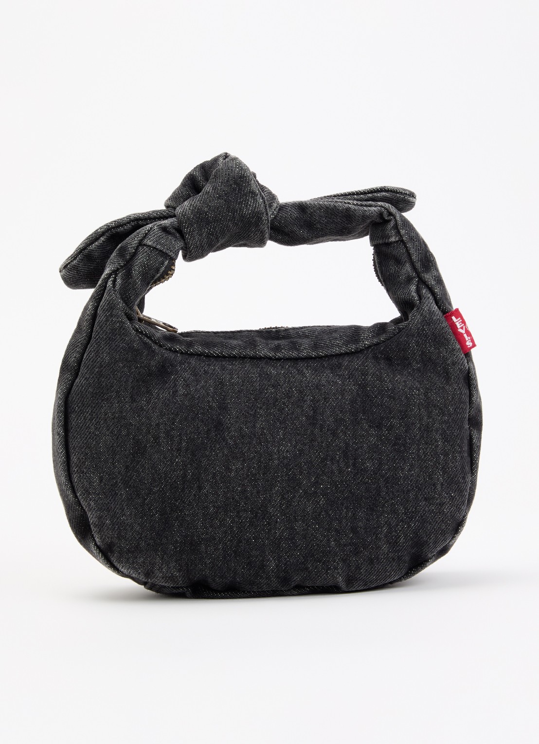 Levi's Baby Brooklyn handtas van denim - voorkant 5 zwart