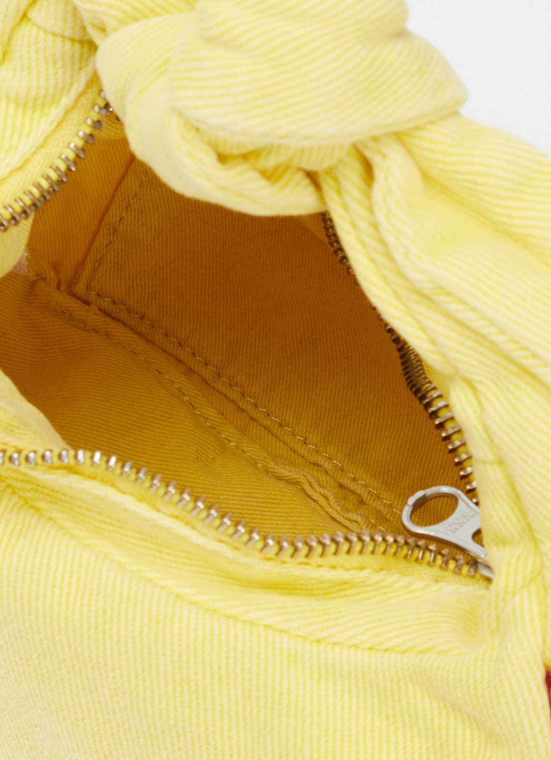 Levi's Baby Brooklyn handtas van denim - detail 3 geel