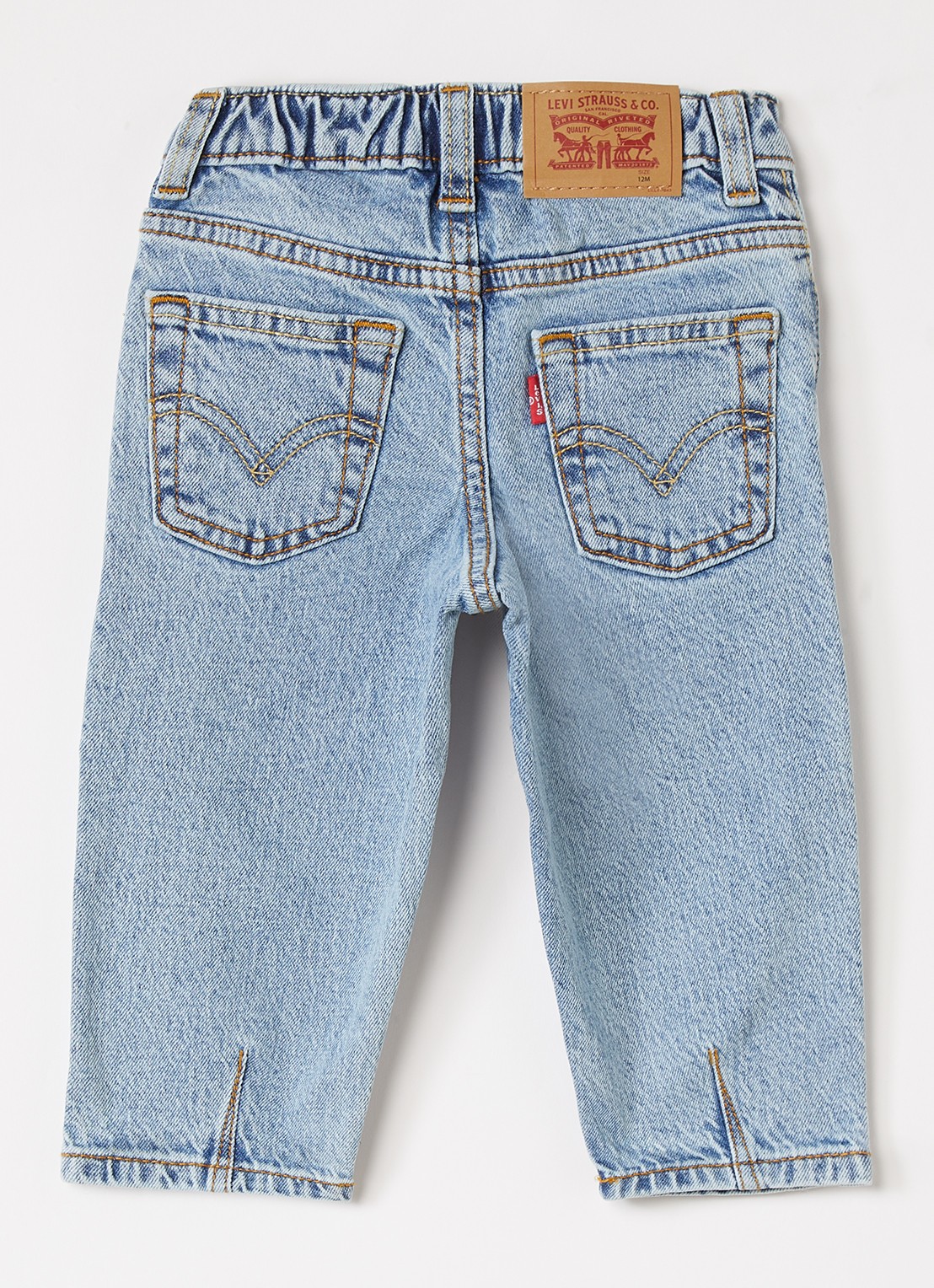 Levi's Balloon fit jeans met lichte wassing - voorkant 3 indigo