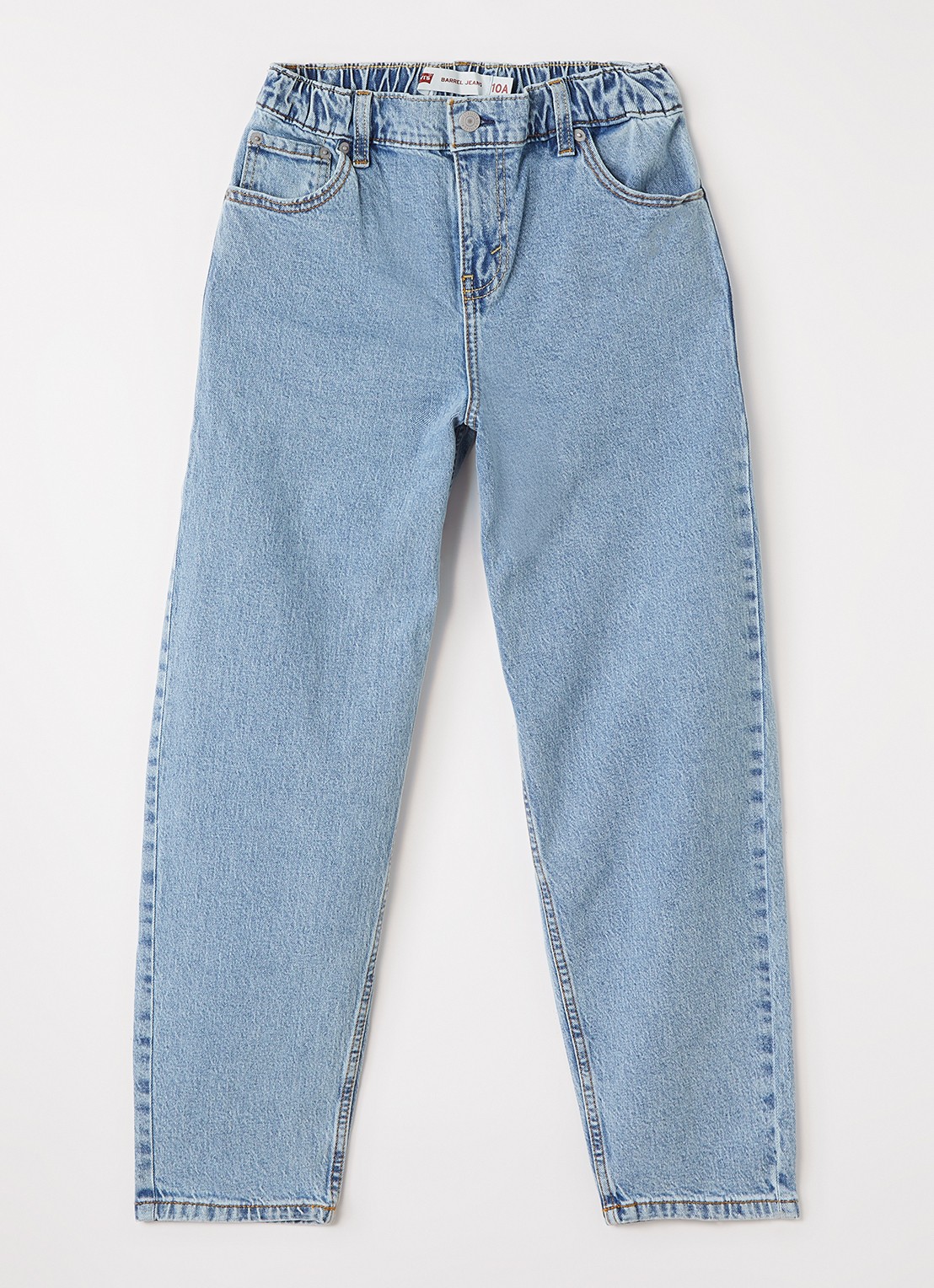 Levi's Balloon fit jeans met medium wassing - voorkant indigo