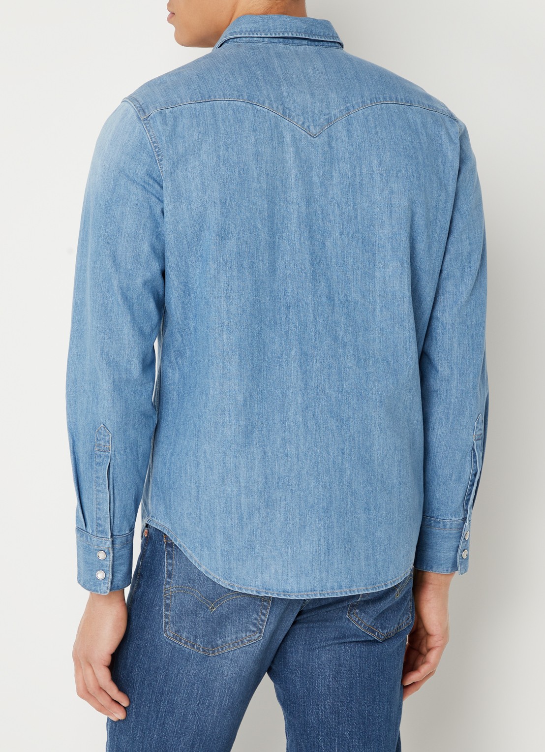Levi's BARSTOW WESTERN STANDARD ESTA - achterkant 4 indigo