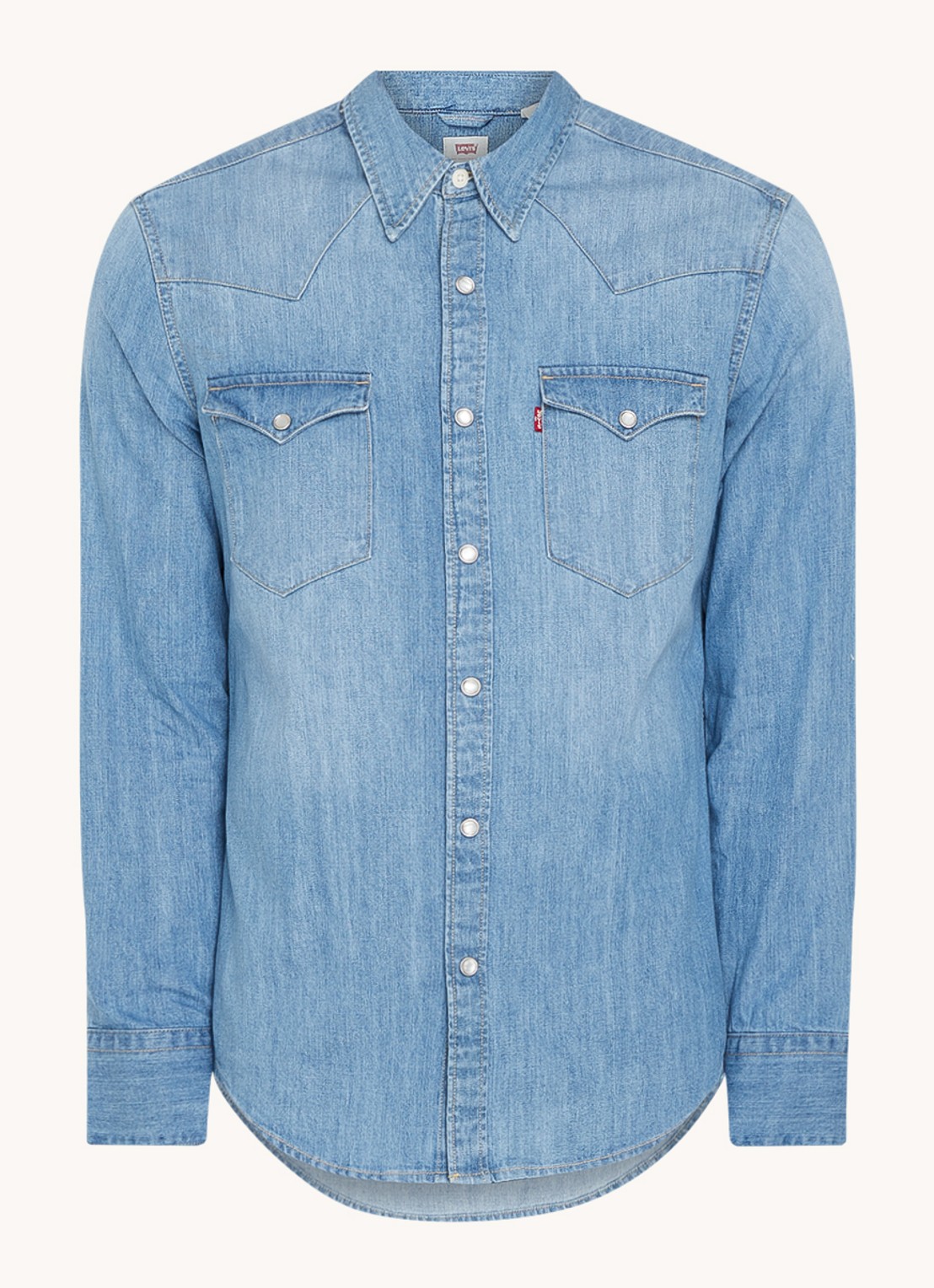 Levi's BARSTOW WESTERN STANDARD ESTA - voorkant 2 indigo