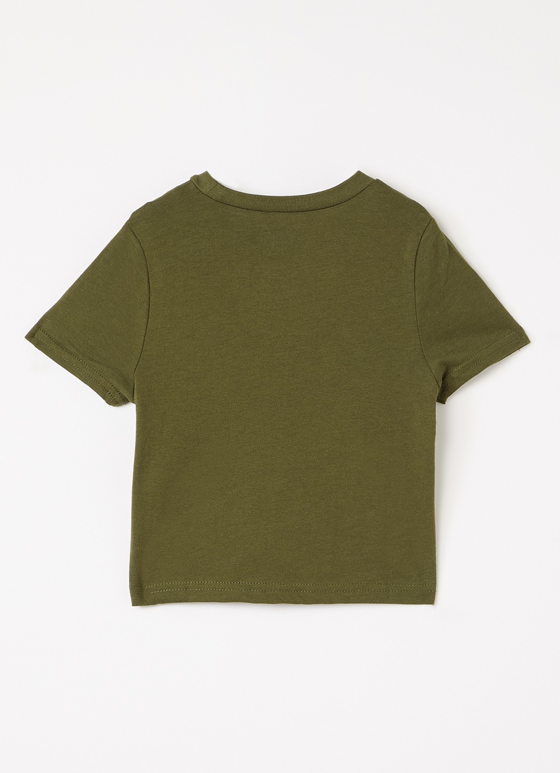 Levi's Batwing T-shirt met logo - voorkant 3 olijfgroen