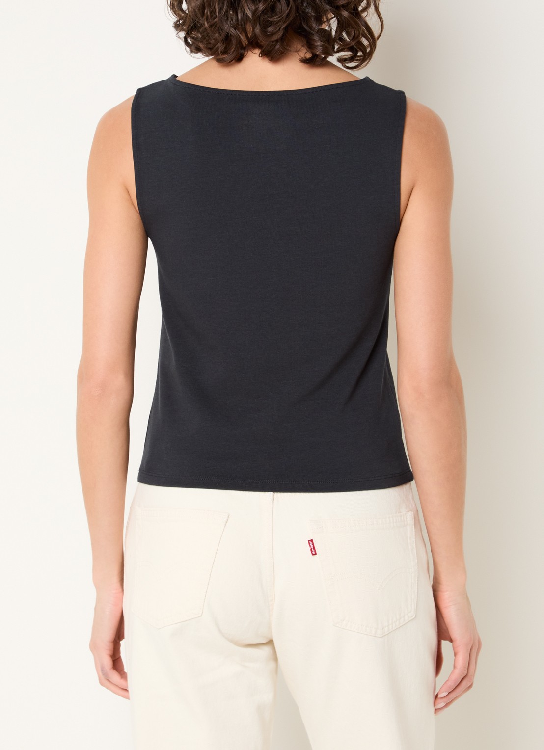 Levi's Blair tanktop met stretch - achterkant 3 zwart