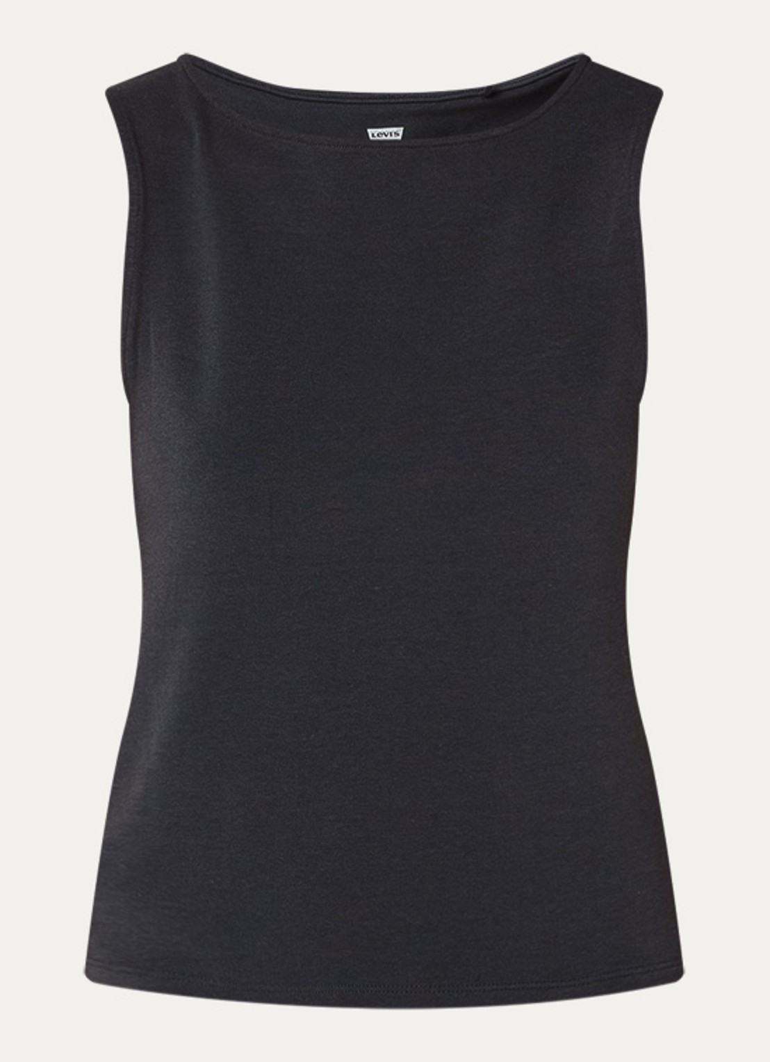 Levi's Blair tanktop met stretch - voorkant zwart