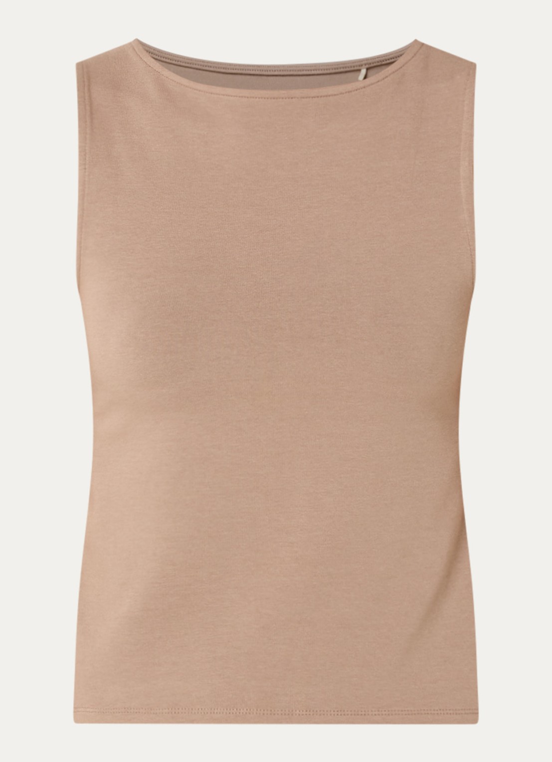 Levi's Blair tanktop met stretch - voorkant zand