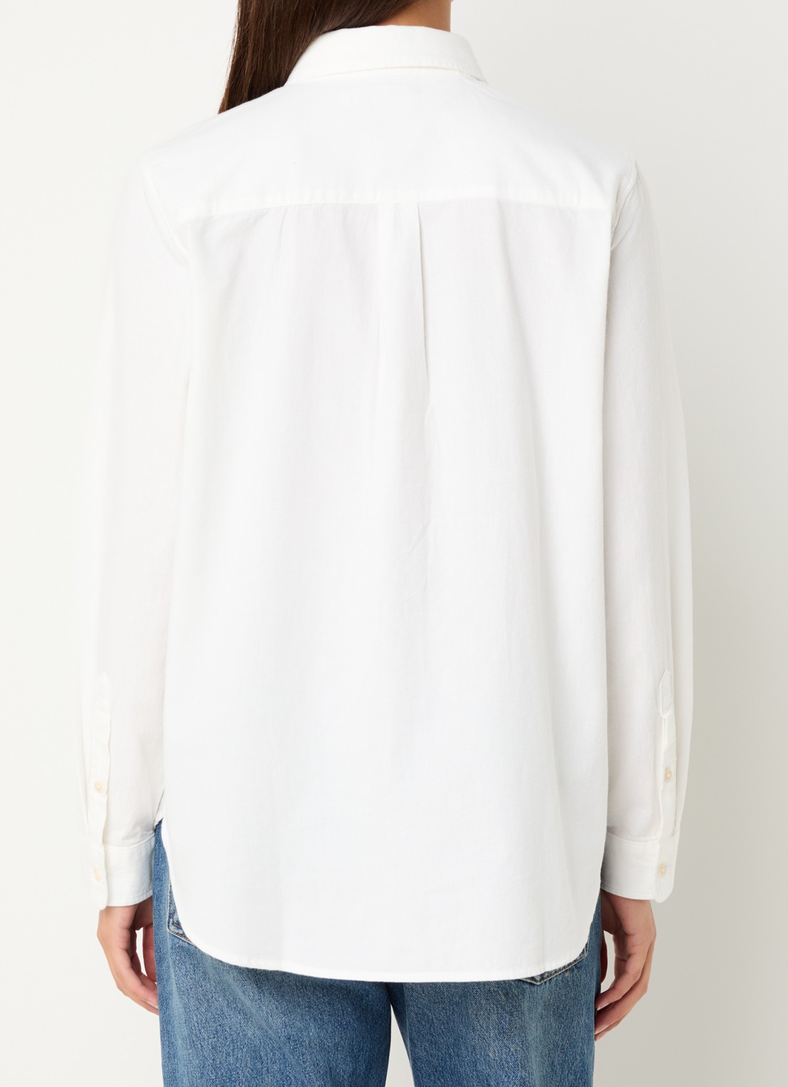 Levi's Blouse met kraag - achterkant gebroken wit