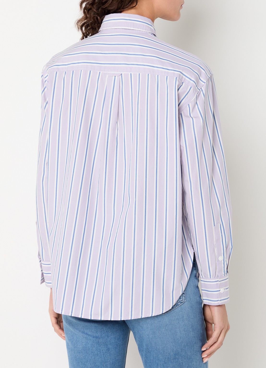 Levi's Blouse met streepprint - achterkant 4 lila