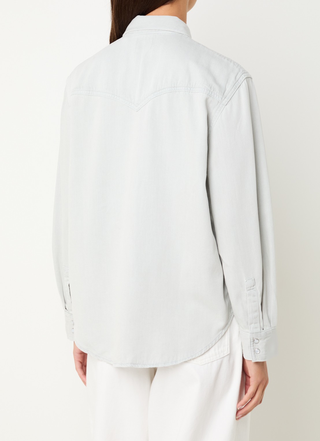 Levi's Blouse  - achterkant 3 lichtgrijs