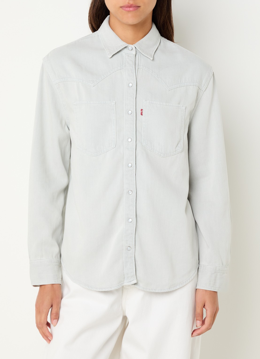 Levi's Blouse  - detail 4 lichtgrijs