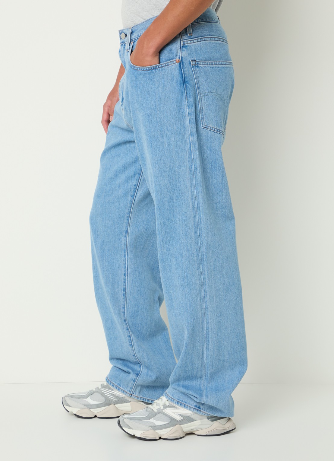 Levi's Blue tab loose fit jeans met steekzakken - detail 4 indigo