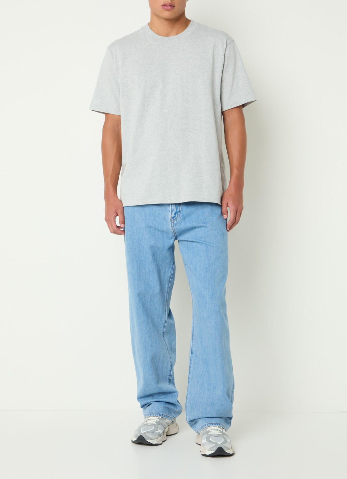 Levi's Blue tab loose fit jeans met steekzakken - voorkant 2 indigo