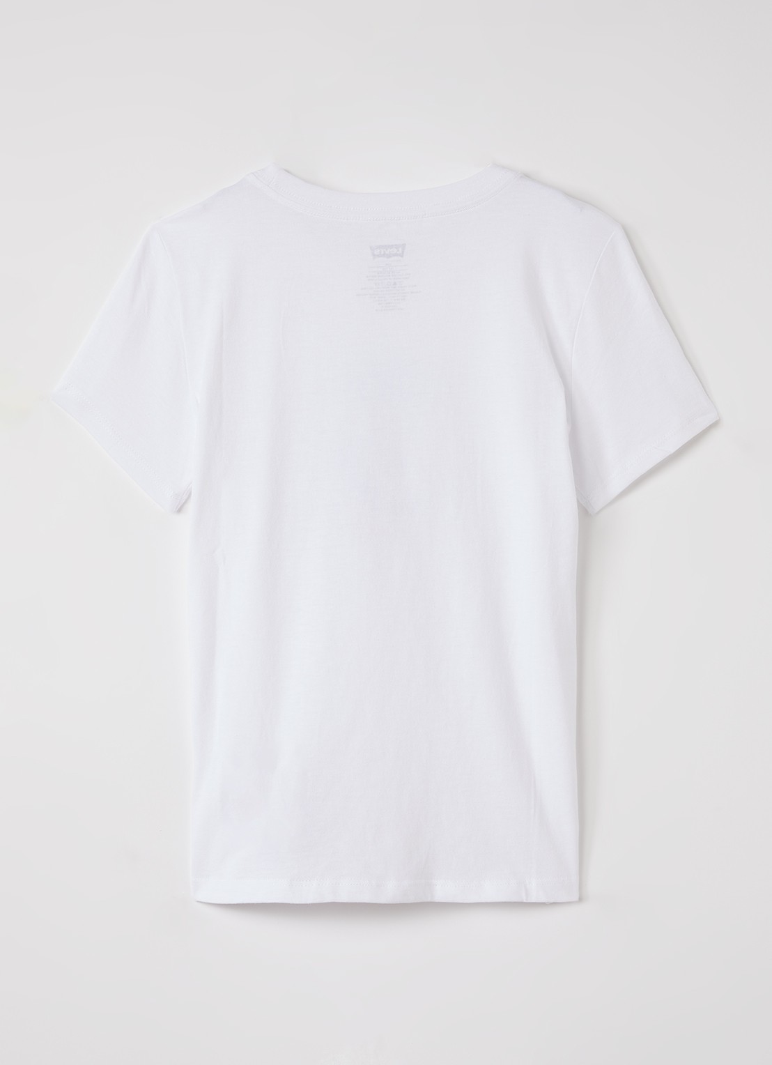 Levi's Disco Cherry T-Shirt met print - voorkant 2 wit