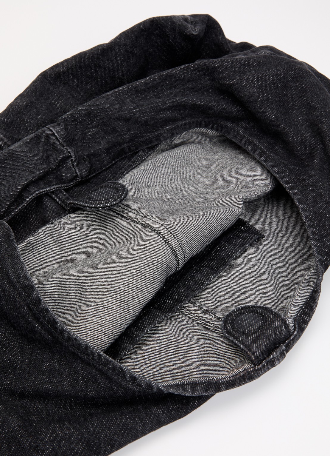 Levi's Emerson schoudertas van denim - detail 2 zwart