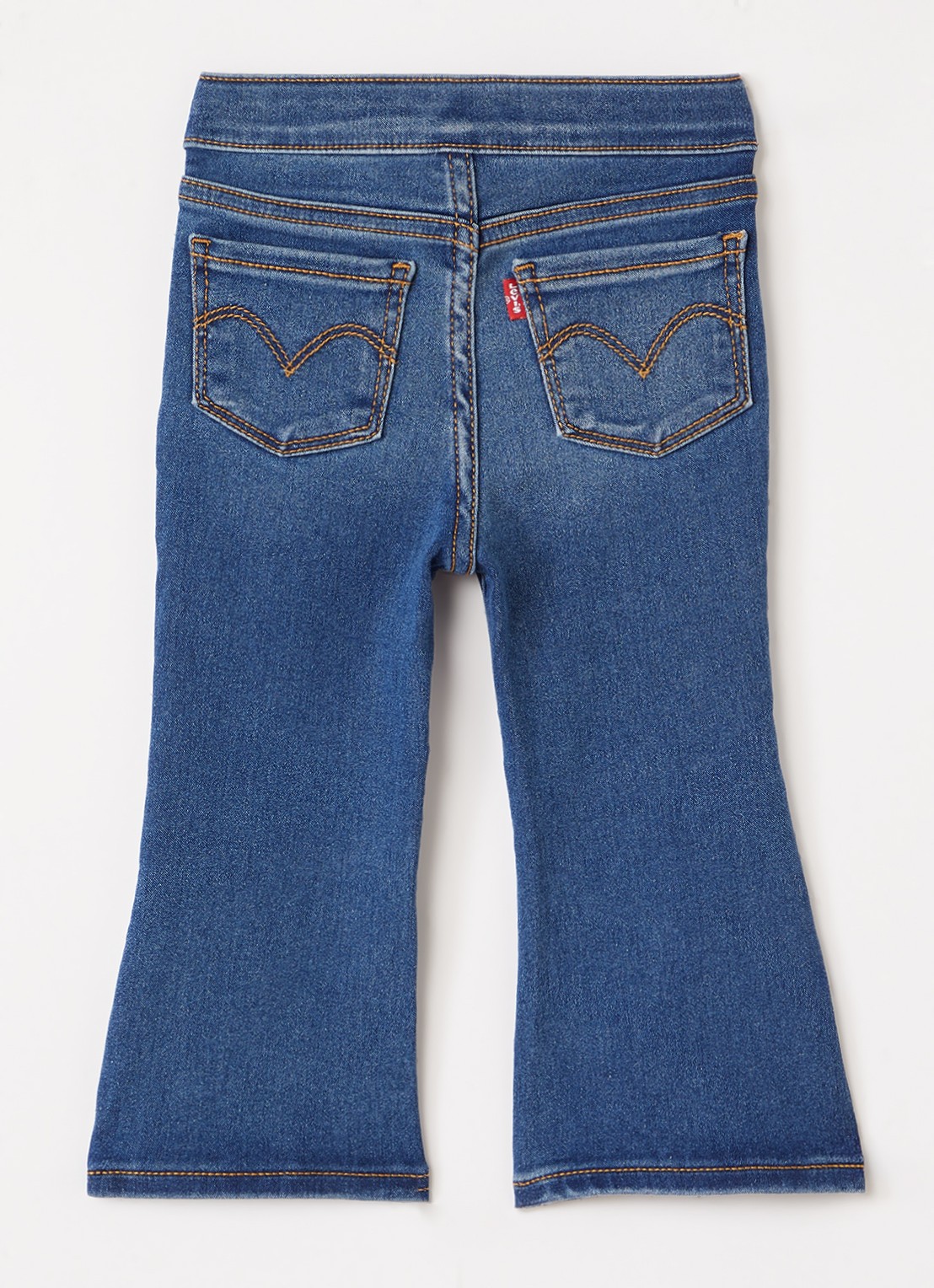 Levi's Flared jeans met donkere wassing - voorkant 2 indigo