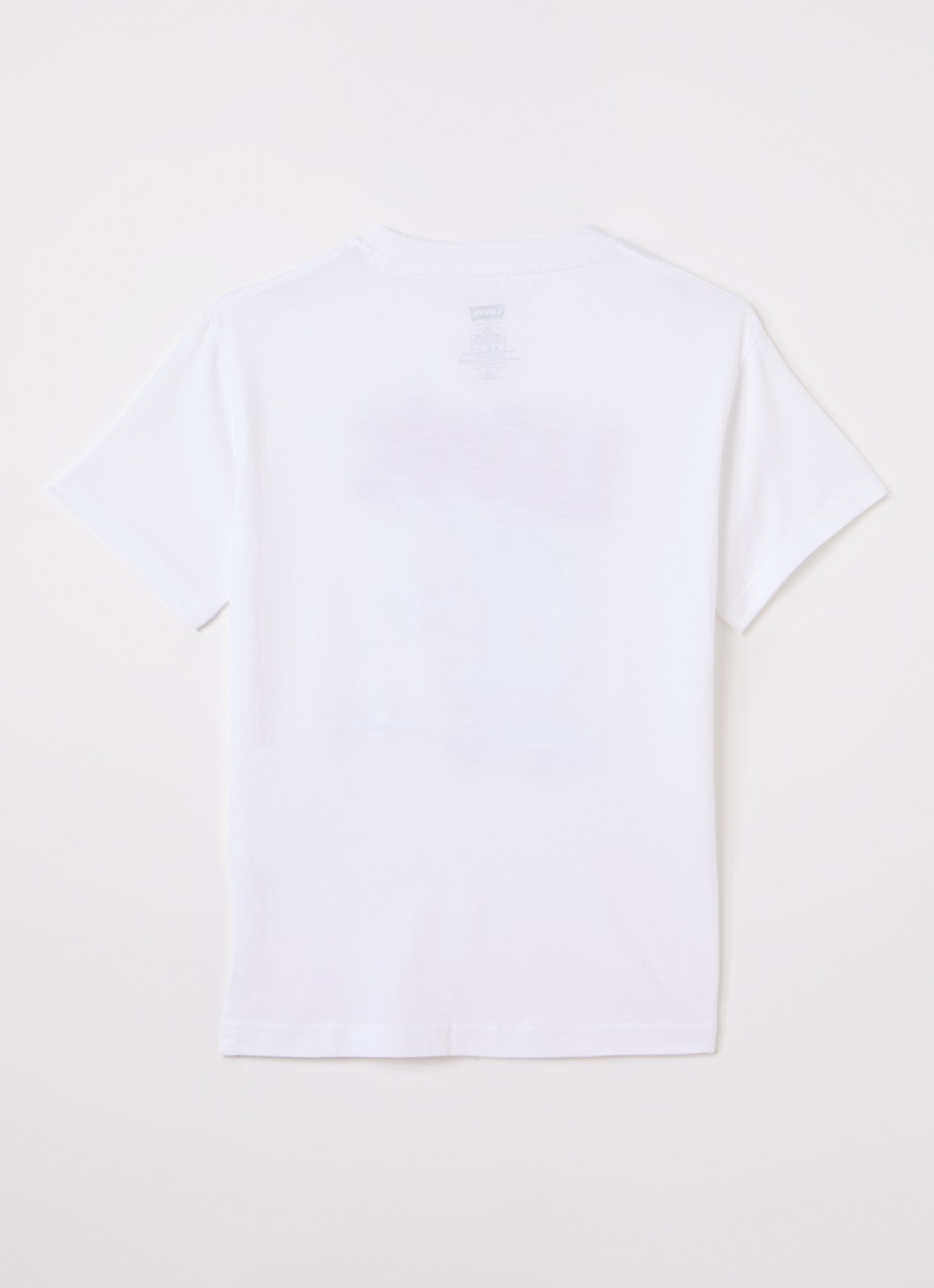 Levi's Fries on the Loose T-shirt met logoprint - voorkant 2 wit