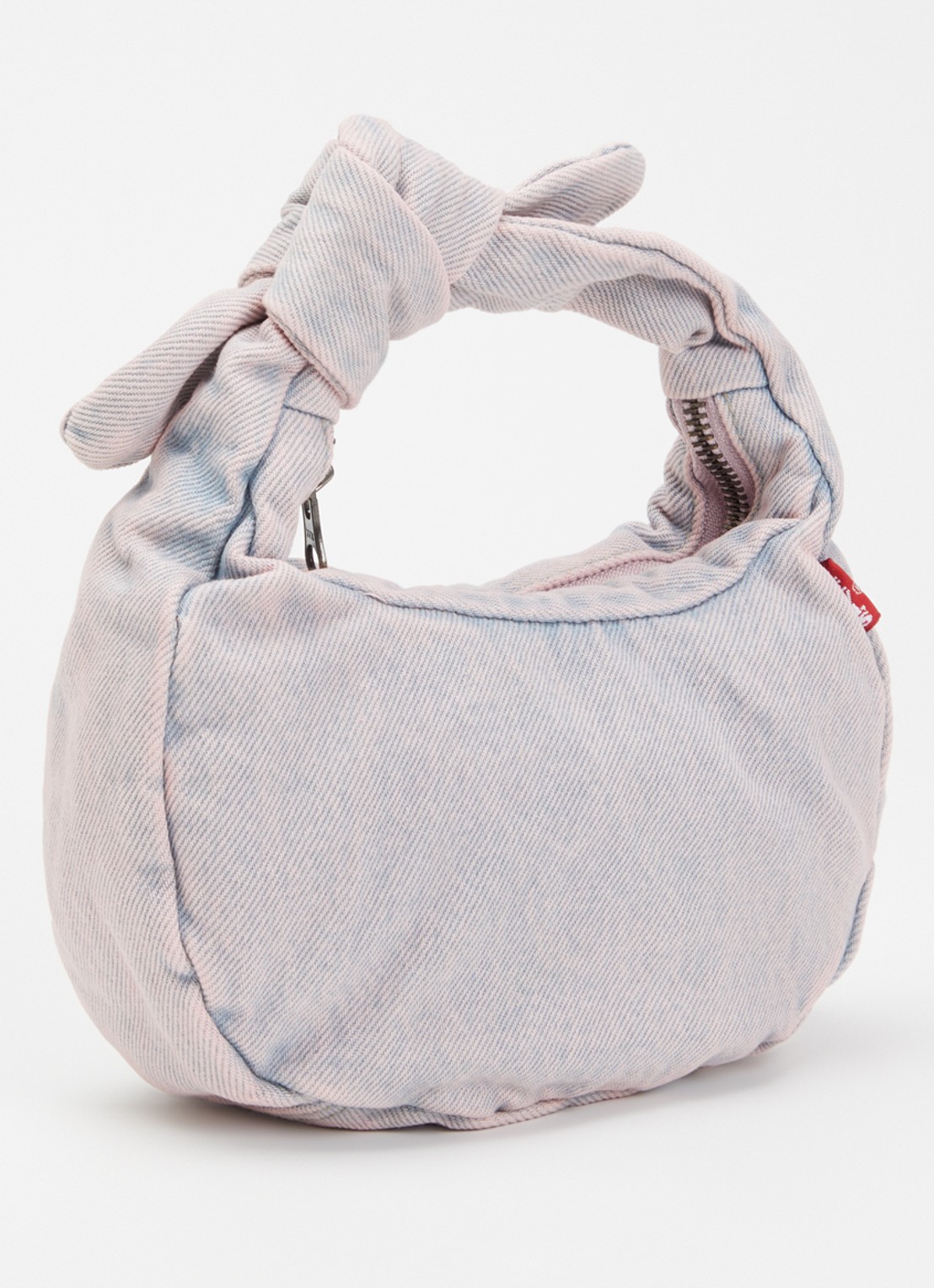 Levi's Handtas van denim - achterkant oudroze