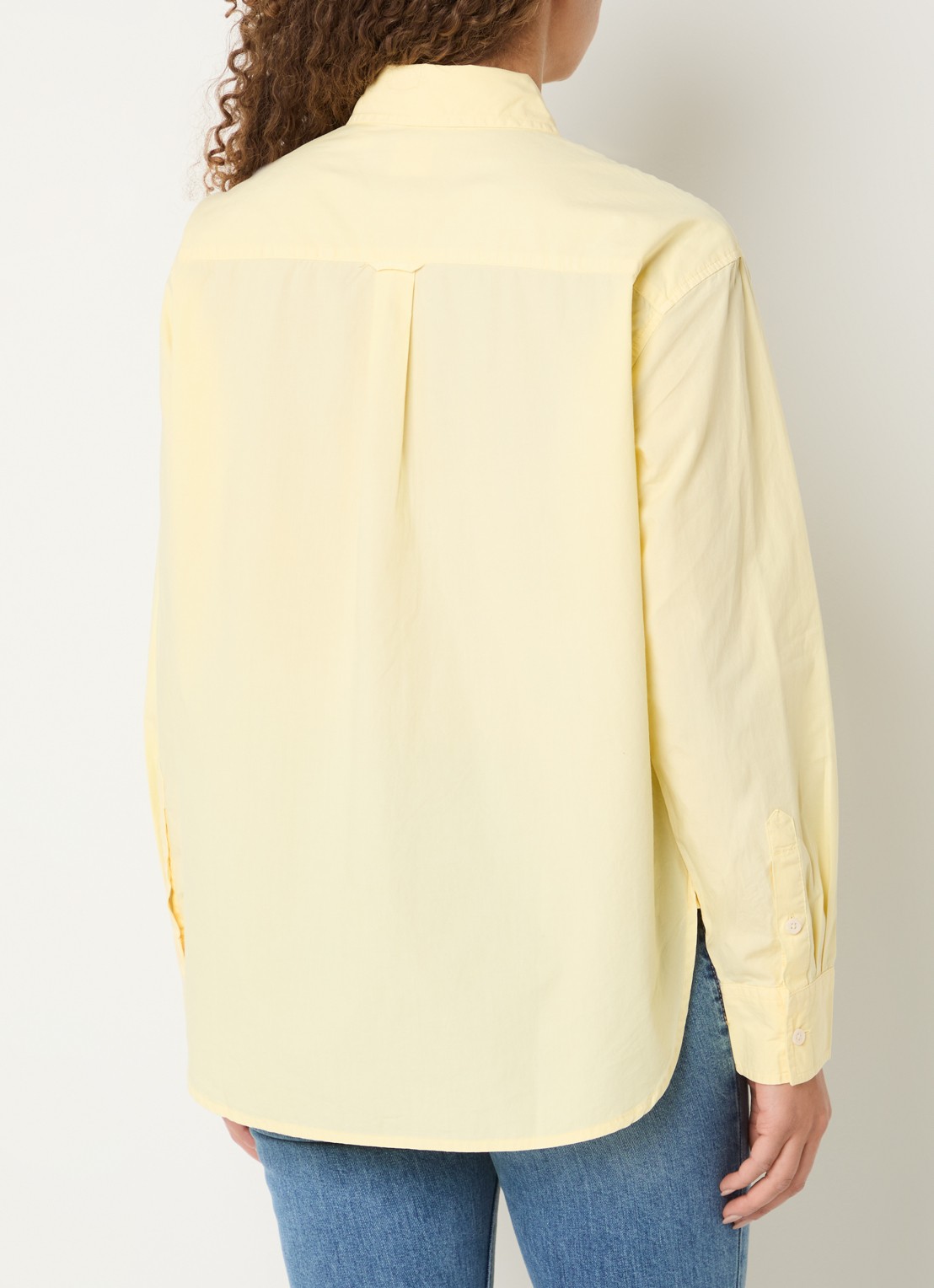Levi's Harlie blouse met borstzak - achterkant 2 geel