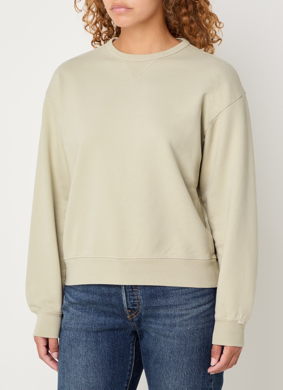 Levi's Heritage sweater met stretch - detail 4 beige