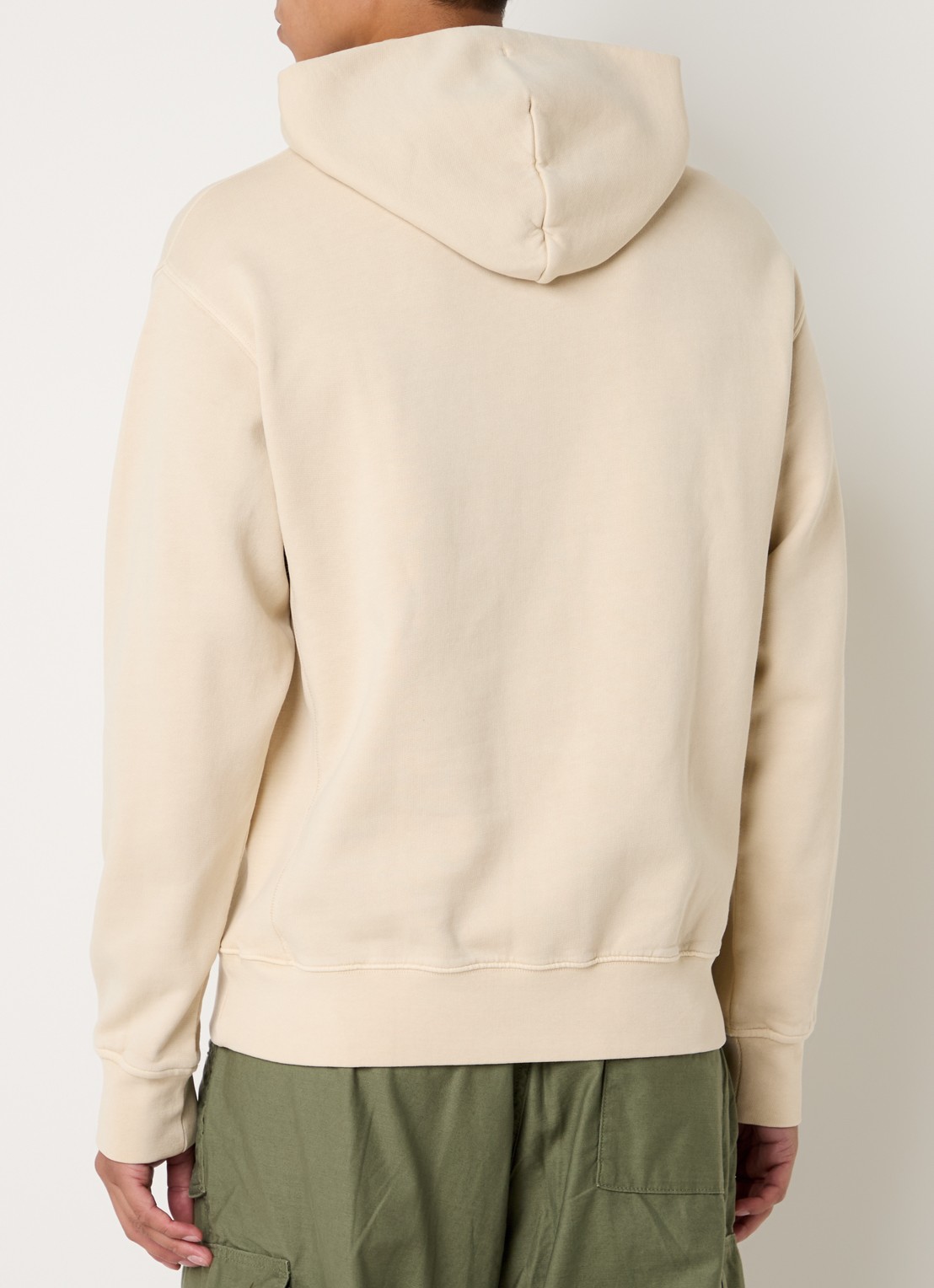 Levi's Hoodie met kangoeroezak - achterkant creme