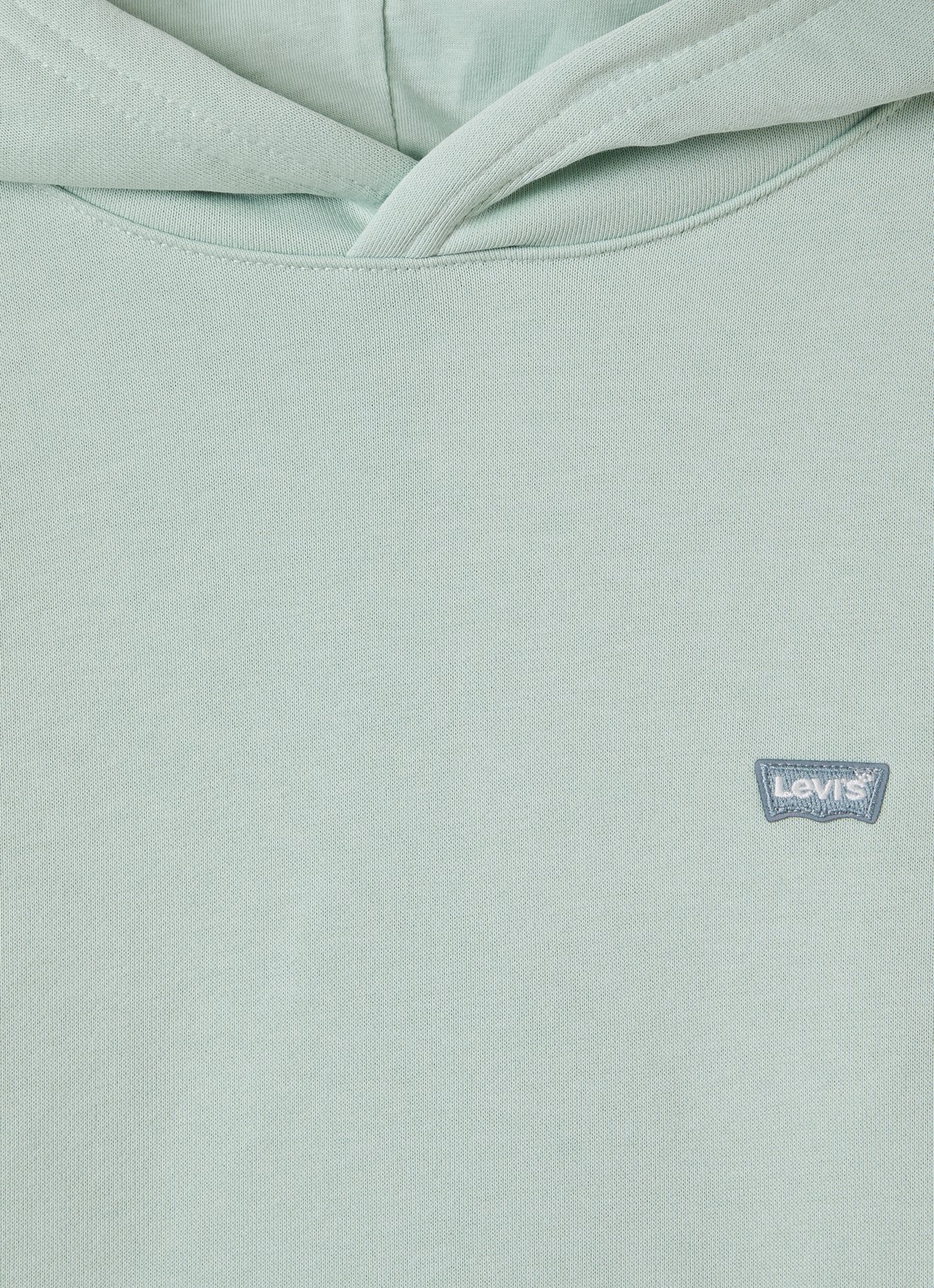 Levi's Hoodie met logoborduring - detail 3 groen