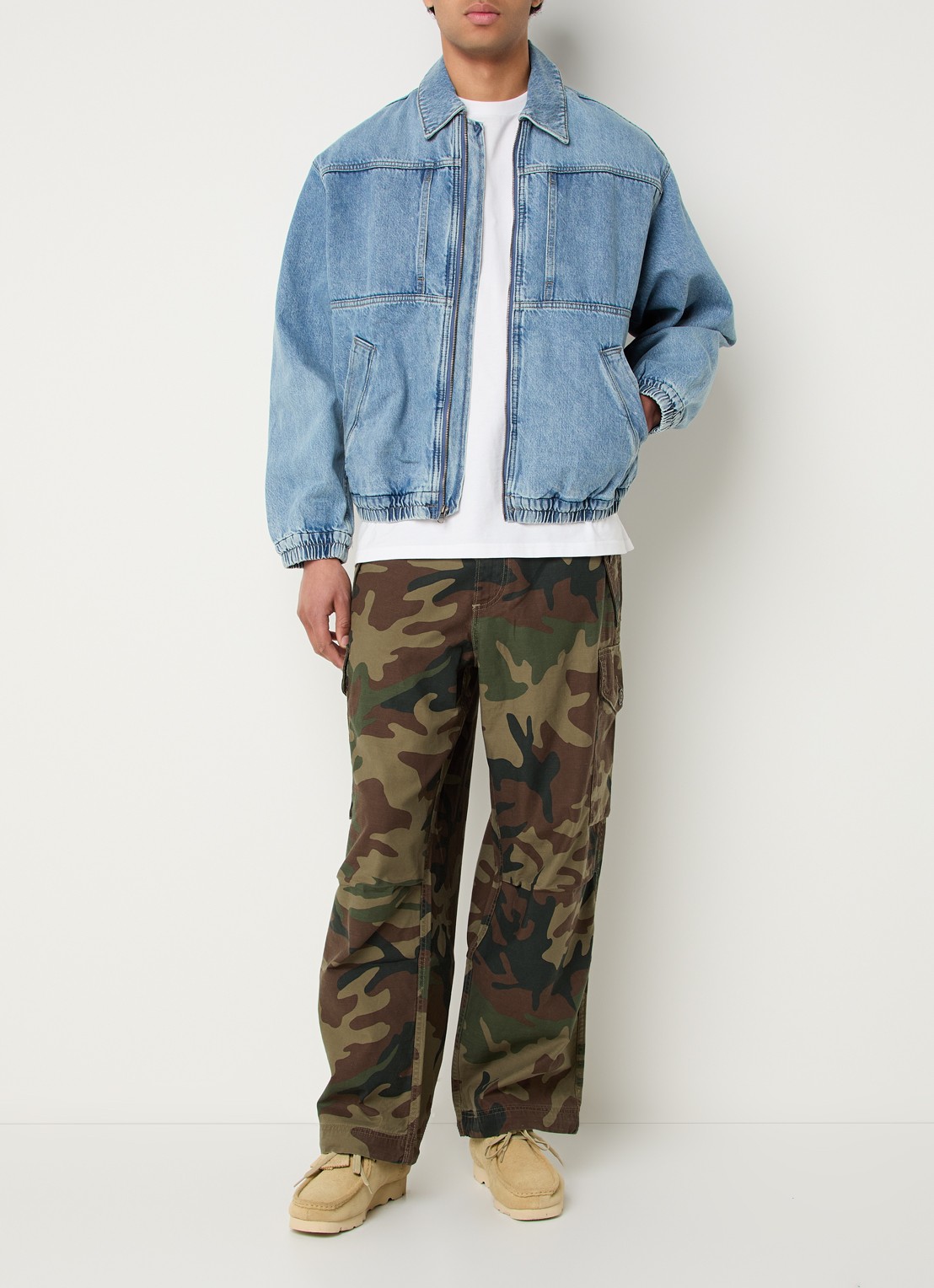 Levi's Jaanai spijkerjas met steekzakken - voorkant 4 indigo