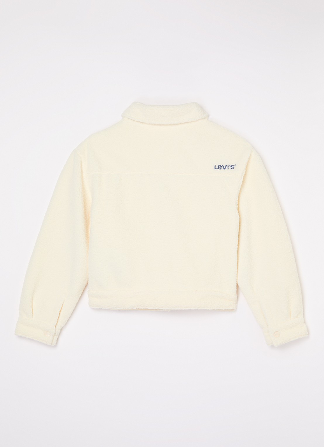 Levi's Jack van teddy - achterkant 3 gebroken wit