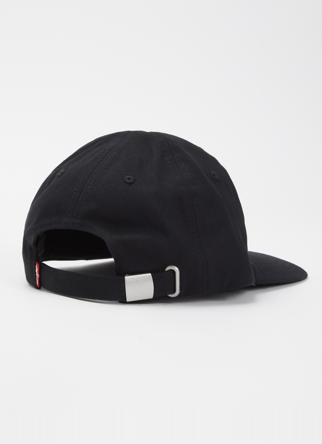 Levi's Lazy Girl pet met logoborduring - detail 2 zwart