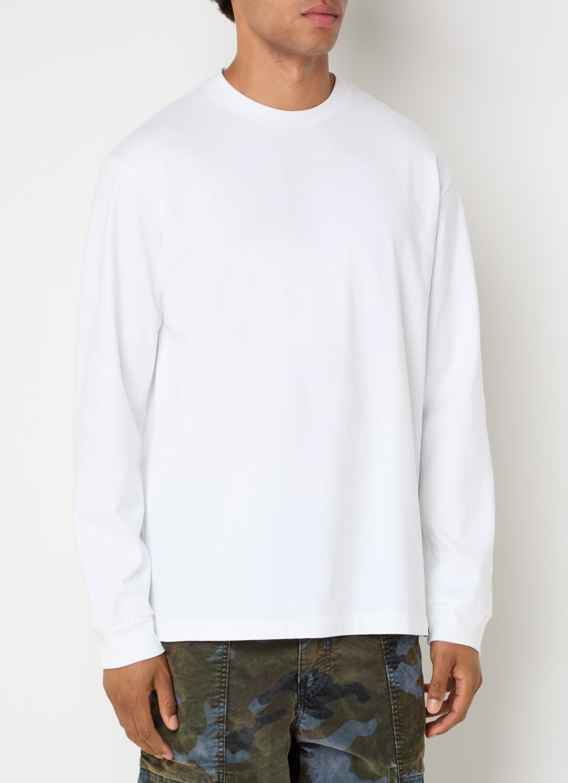 Levi's Long sleeve met ronde hals - detail 2 wit