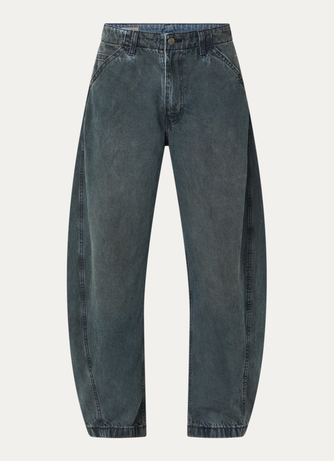 Levi's Loose fit jeans met donkere wassing - voorkant indigo