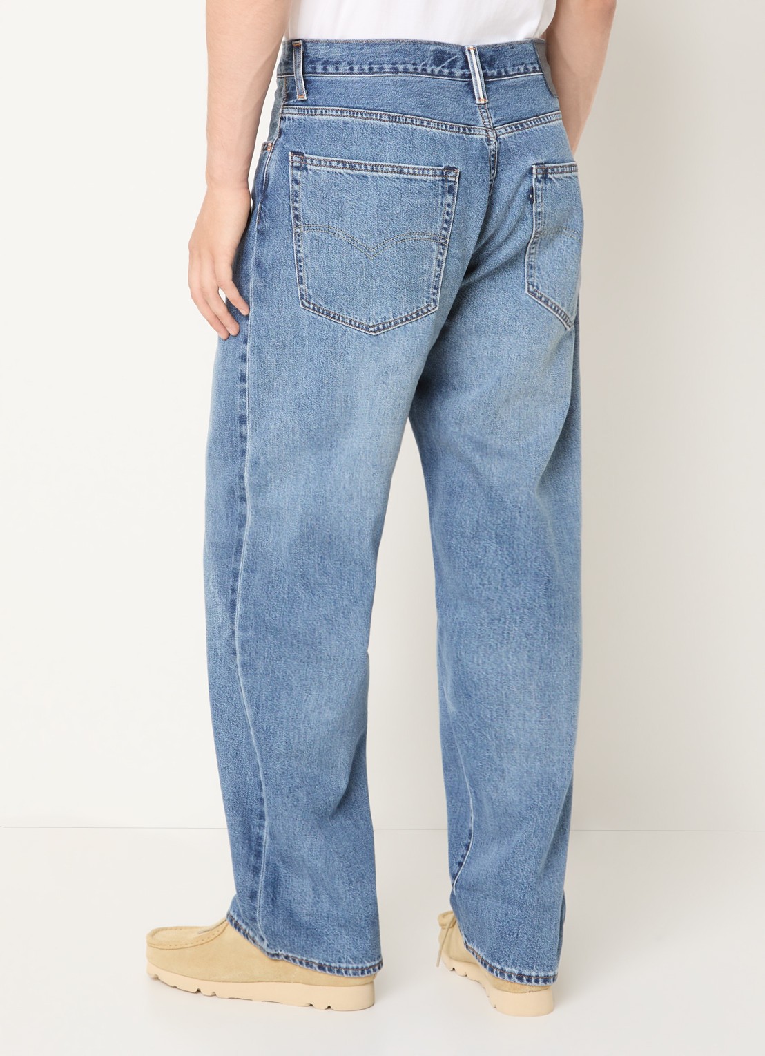 Levi's Loose fit jeans met lichte wassing - achterkant 3 indigo