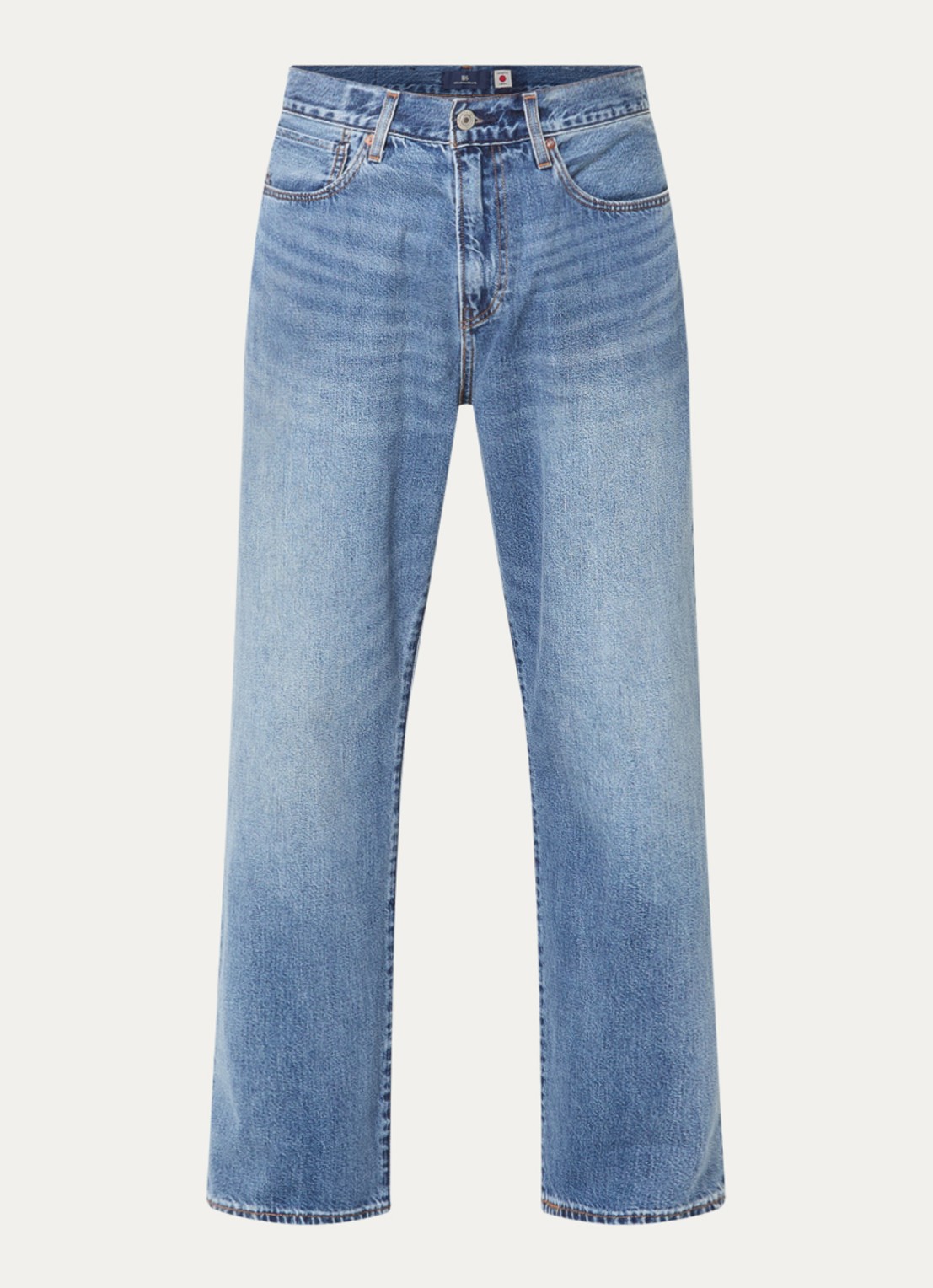 Levi's Loose fit jeans met lichte wassing - voorkant 4 indigo