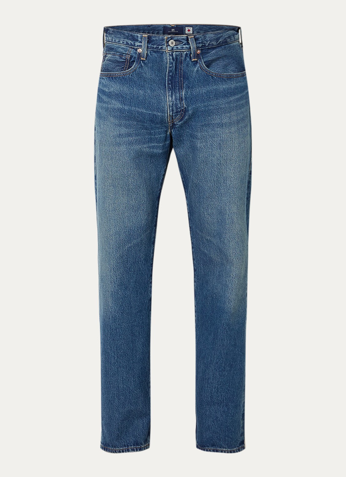 Levi's Loose fit jeans met medium wassing en steekzakken - voorkant 4 indigo