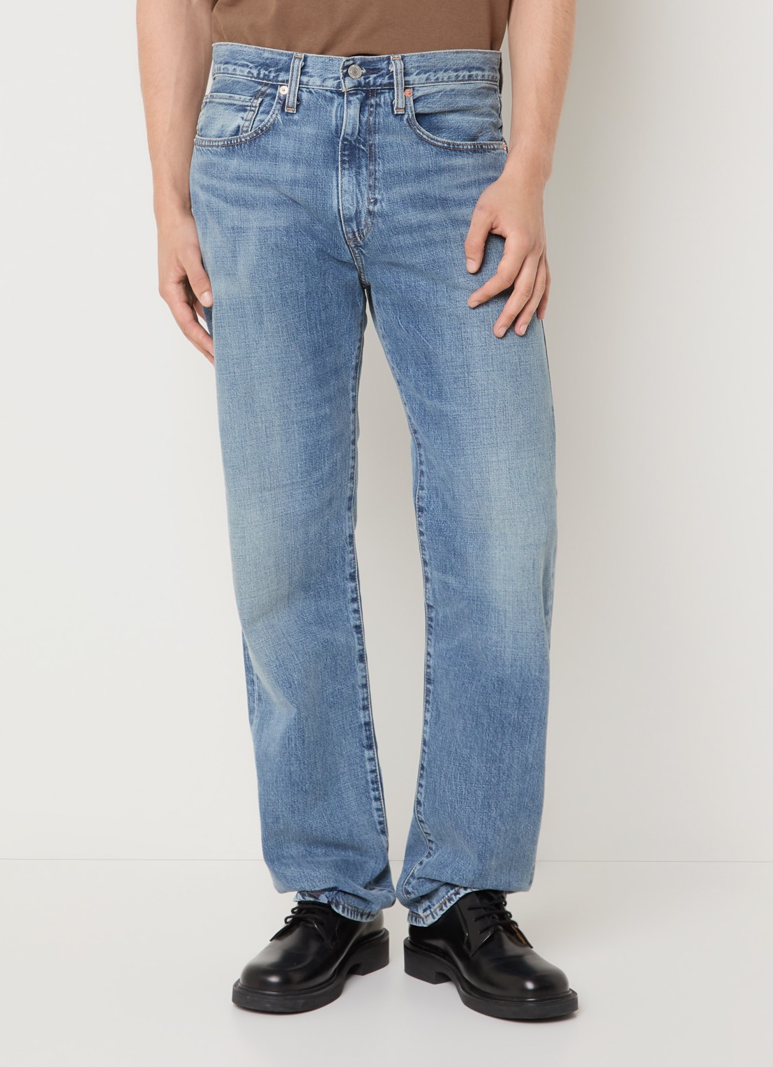 Levi's Loose fit jeans met medium wassing - detail 2 indigo