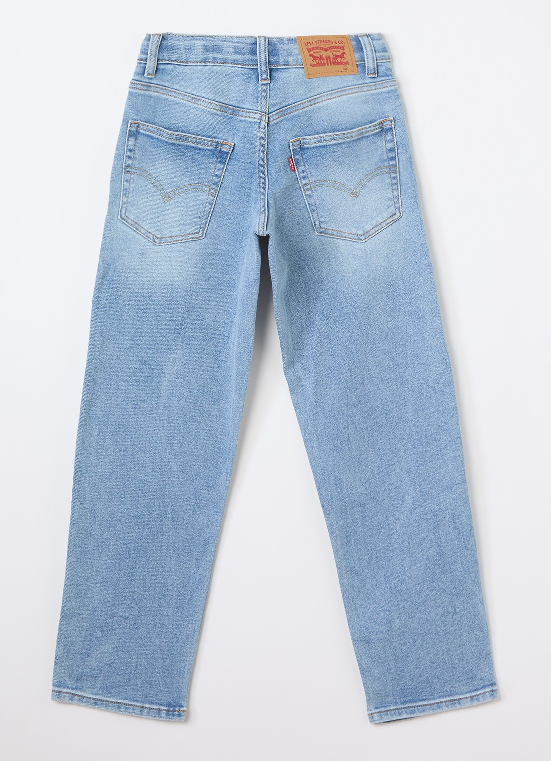 Levi's Loose fit jeans met stretch - voorkant 2 indigo