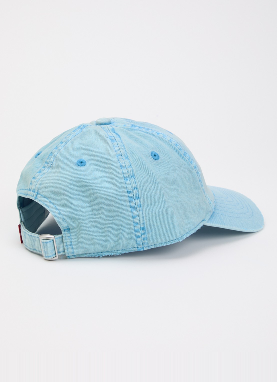 Levi's LS pet met logo borduring - detail blauw