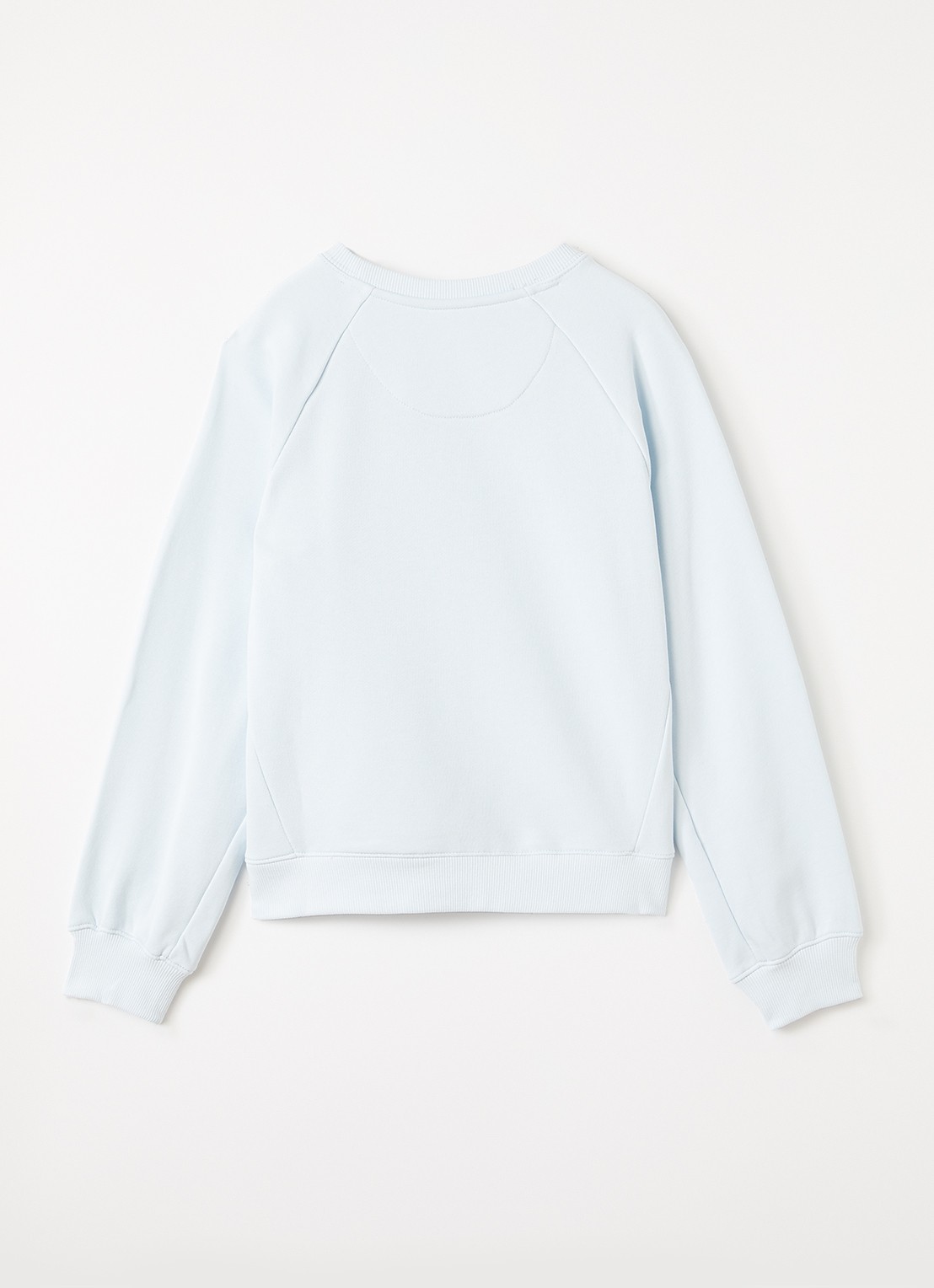 Levi's Meet and Greet sweater met logo - voorkant 3 lichtblauw